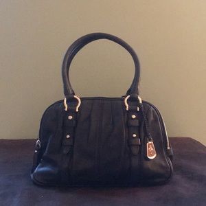 Cole Haan Black shoulder bag w/ 3 compartments